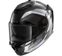 Shark Spartan GT Pro Ritmo Carbon Helmet, black-silver, size L