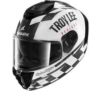 SHARK SHARK - Helmet Spartan RS Troy Lee Designs RaceShop White / Black / Red XL