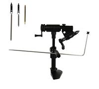 Shark Shooter Q II Generation Fly Tying Vise True Rotary Vise Fine Adjustment of Rotation with Advanced Drag Discs 28 to 7/0 Hook Sizes