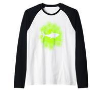 Shark Silhouette Marine Biologists and Aquarists Raglan Baseball Tee