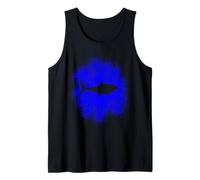 Shark Silhouette Marine Biologists and Aquarists Tank Top