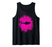 Shark Silhouette Marine Biologists and Aquarists Tank Top