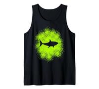 Shark Silhouette Marine Biologists and Aquarists Tank Top