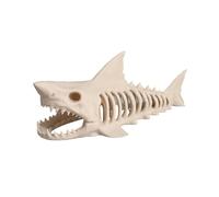 Shark Skeleton Aquarium Hideout Floating Betta Hide 3D Printed Shrimp Hideout Cave for Shrimp Betta Fish Decoration