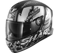 Shark Skwal 2.2 Noxxys Helmet, black matt/grey, size XS (53/54)
