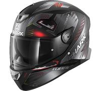 Shark Skwal 2.2 Venger Helmet, black matt/red, size XS (53/54)
