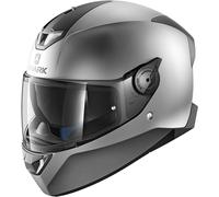 Shark Skwal 2 Blank Mat LED Helmet, silver matt, size S (55/56)