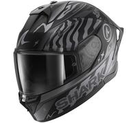 Shark Skwal Cup Jet Motorcycle Helmet - Speed-Fancy Matt Black/Anthracite/Silver