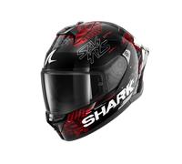 Shark Skwal Cup Motorcycle Motorbike Helmet - Speed-Vibe Black/Red/Silver