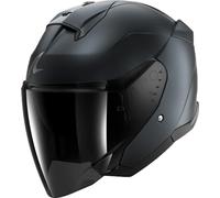 Shark Skwal Jet Dark Shadow Open Face Helmet Black L