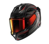 Shark Skwal i3 Linik Helmet, black-grey-red, size M for Men
