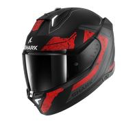 Shark Skwal i3 Full Face Helmet Rhad Matt Black/Chrome/RedM Matt Black,Chrome,Red