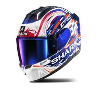 Shark SKWAL i3 Full Face Helmet White/Violet BlueM White,Violet Blue
