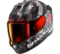 Shark Skwal i3 Hellcat, integral helmet XS Matt Black/Silver/Red