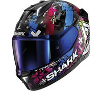 Shark Skwal i3 Hellcat Helmet, black-blue, size XS for Men
