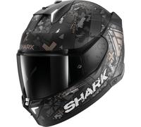 Full Face Helmet Shark SKWAL i3 HELLCAT Mat Black Chrom Anthracite