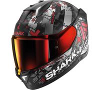 Shark Skwal i3 Hellcat Helmet, black-red, size S