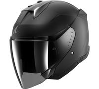 Shark Skwal i3 Jet Dark Shadow Jet Helmet, black, size M for Men