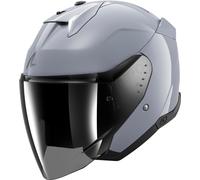 Jet Helmet Shark SKWAL I3 JET DARK SHADOW Gun Silver