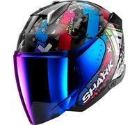 Shark Skwal i3 Jet Hellcat, open face helmet L Black/Violet/Blue