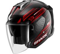 Shark Skwal i3 Jet Light-Blur, open face helmet L Black/Red/White