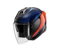 SHARK Helmet Skwal i3 Jet Mekarium Open-Face L Black/Orange/Blue
