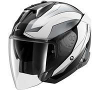 Shark Skwal i3 Jet Mekarium, open face helmet XL Black/White/Grey