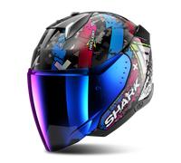 Shark Skwal i3 Jet Open Face Helmet Black/BlueL Black,Blue