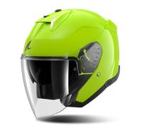Jet Helmet Shark SKWAL I3 JET BLANK Toxic Green Glossy