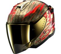 Shark Skwal i3 Jet Venum, open face helmet XXL Gold/Red/Black