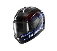 SHARK Full-Face Helmet Skwal I3 Light-Blur Black/Red/Blue S