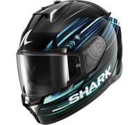 Full Face Helmet Shark SKWAL i3 LIGHT-BLUR Black Blue Green