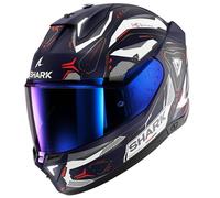 Shark Skwal I3 Linik Full Face Helmet BWR - Blue / White / Red