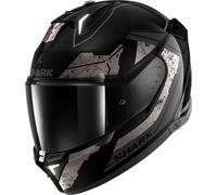 Shark Skwal i3 Rhad Helmet, black-grey-silver, size M for Men