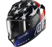 Shark Skwal i3 US Flag Helmet, black-white-red-blue, size XL for Men