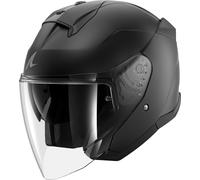Shark Skwal Jet Blank Jet Helmet, black, size L for Men
