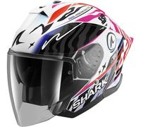 SHARK Helmet Skwal Jet Cup Speed-Fancy – Open-Face L Black/White/Orange/Pink
