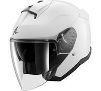 Shark Skwal Jet Motorcycle Motorbike Helmet - Blank Gloss White