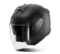 Shark Skwal Jet Blank Jet Helmet, black matt, size M (57/58)