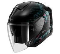 Shark Skwal Jet Reptaia Ece Open Face Helmet