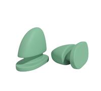 Shark Slides Fins,One Pair DIY Cloud Slides Replacement Top Fins Accessories (Light Green, Adult, Women, One Size, Alpha, UK Footwear Size System, Medium)