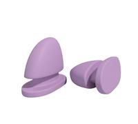 Shark Slides Fins,One Pair DIY Cloud Slides Replacement Top Fins Accessories (Purple, Adult, Women, One Size, Alpha, UK Footwear Size System, Medium)