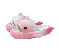 Shark Slides for Women Men, Cloud Shark Slides, Non-Slip Open Toe Shark Slippers, Open Toe Sandals (Starry purple Pink-A, Adult, Women, 9, Numeric Range, UK Footwear Size System, 10.5, Medium)