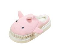 Shark Slippers Cartoon Head Warm Non Slip Fuzzy Autumn Winter Home