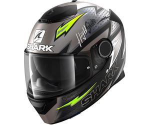 SHARK SPARTAN 1.2 ADRIAN PARASSOL full face helmet matt anthracite-yellow XS