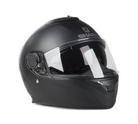Shark Spartan Blank Mat Helmet, black, size 2XL for Men
