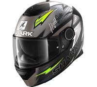 Shark Spartan 1.2 Adrian Parassol Matt Anthracite Grey Black Yellow
