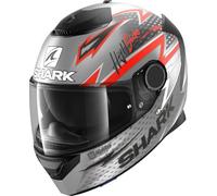 Shark Spartan Adrian Parassol Mat Helmet, anthracite/red, L (59/60)