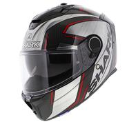 Shark Spartan GT Carbon Kromium, full face helmet XS Dark Grey/Grey/Red