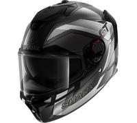 Full Face Helmet Shark SPARTAN GT PRO CARBON RITMO Mat Carbon Silver Chrom